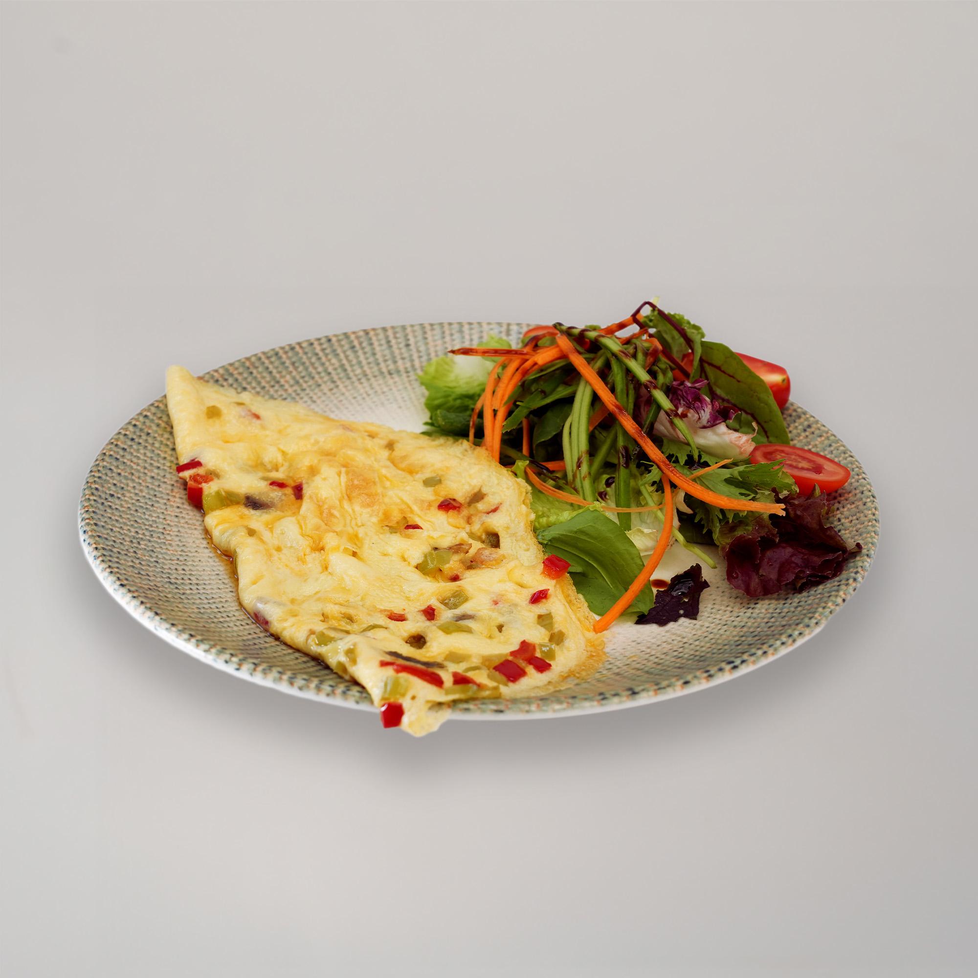 Vegetable omelette