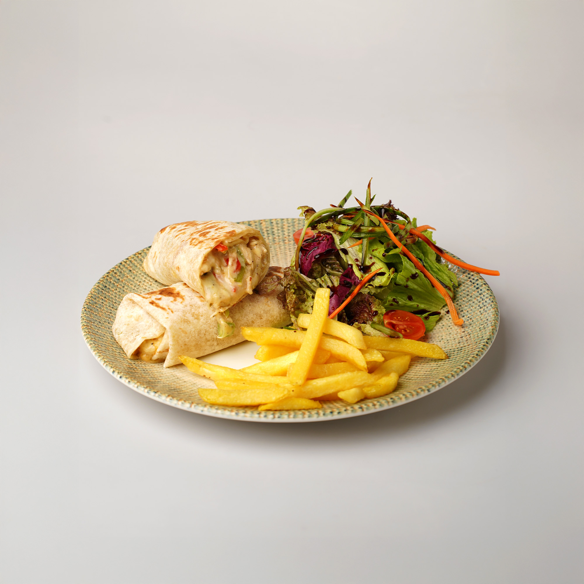 Crispy chicken wrap